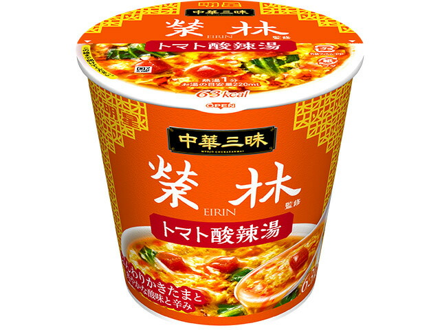 明星食品 明星　中華三昧　榮林　トマト酸辣湯