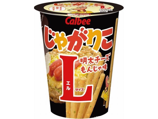 カルビー じゃがりこ明太チーズもんじゃ味Ｌサイズ