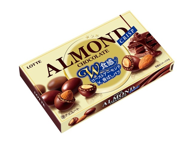 ロッテ アーモンドチョコレート クリスプ 80g
