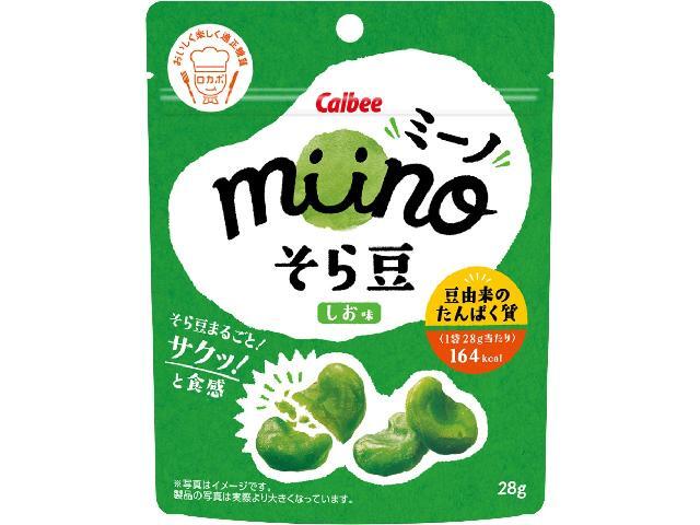 カルビー ｍｉｉｎｏそら豆しお味