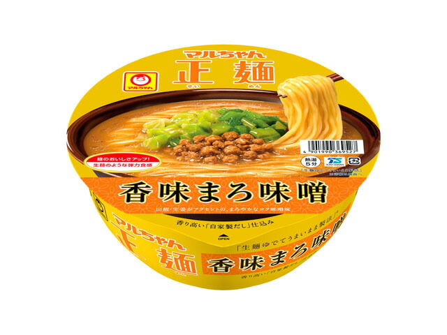 マルちゃん マルちゃん正麺 カップ 香味まろ味噌 129g