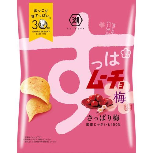湖池屋 すっぱムーチョチップス さっぱり梅味(55g)