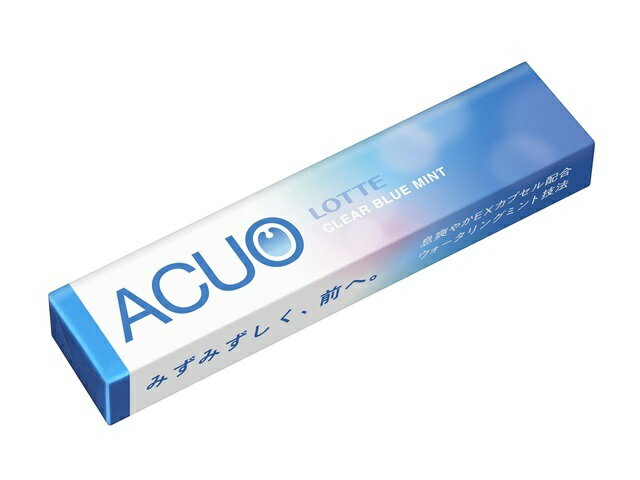 ロッテ ACUO クリアブルーミント 14粒の商品画像
