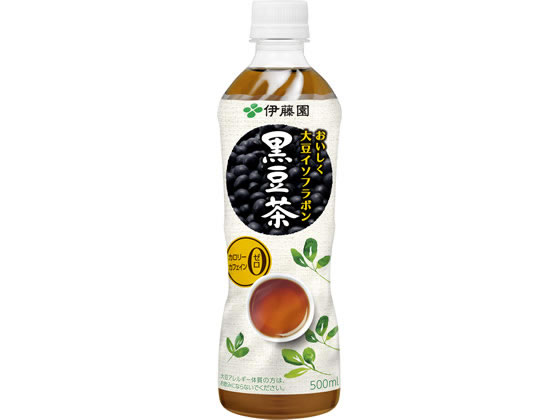 伊藤園 おいしく大豆イソフラボン 黒豆茶 500ml