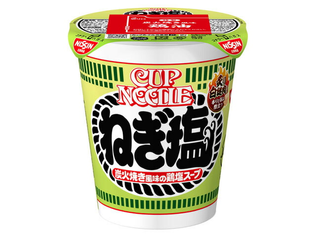 日清食品 カップヌードル　ねぎ塩
