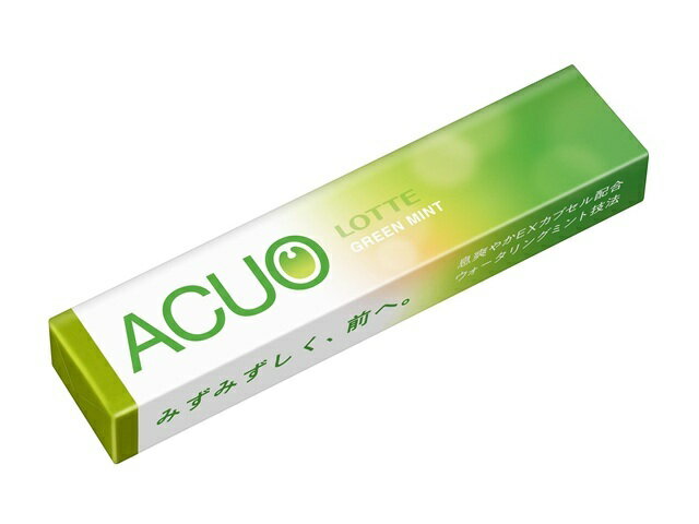 ロッテ ACUO グリーンミント 14粒の商品画像