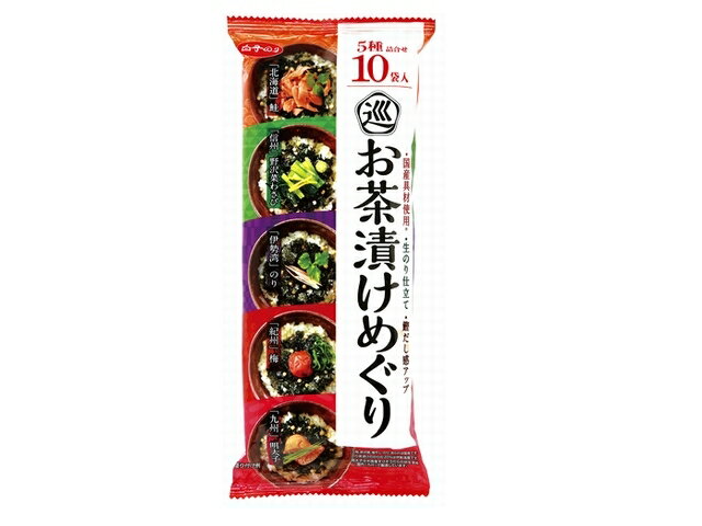 白子のり Rお茶漬けめぐり 10袋