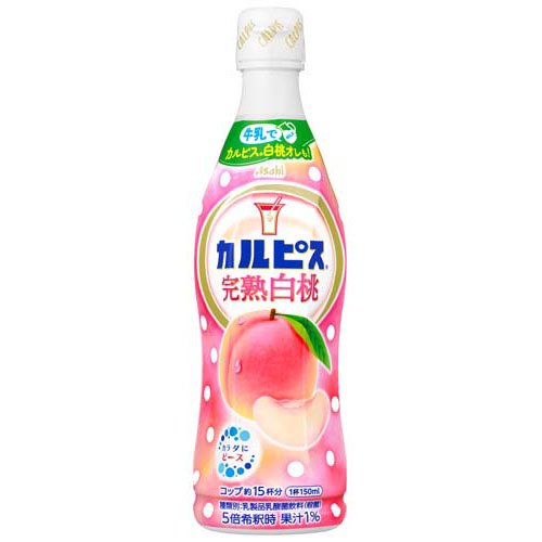 アサヒ飲料 ２３カルピス白桃（コンク）４７０レシピ