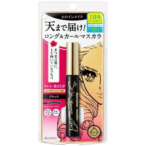 ヒロインメイク ロングUPマスカラ スーパーWP 01 ブラック(6.0g)