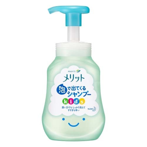 メリット 泡で出てくるシャンプー キッズ 本体(300ml)の商品画像