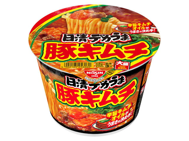 日清食品 デカうま豚キムチ
