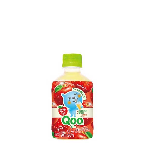 ミニッツメイド クー わくわくアップル 280ML PET