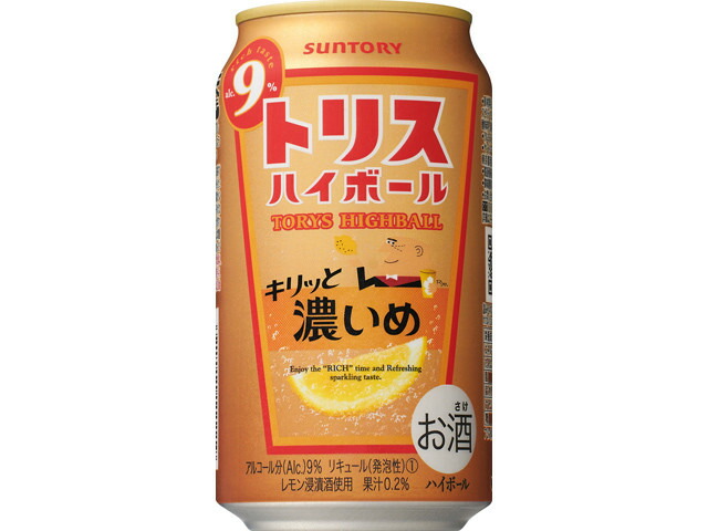 サントリー トリハイ缶キリッと濃いめ３５０ＭＬ