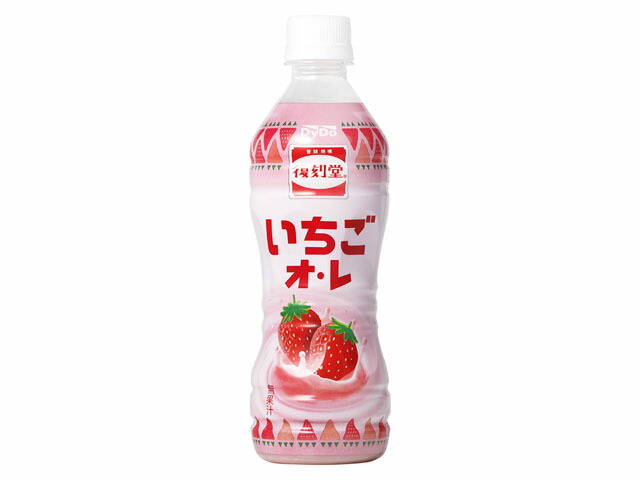 ダイドードリンコ 復刻堂 いちごオレ ペット 430ml