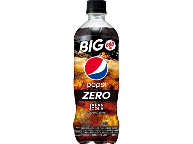 サントリー ペプシ　ジャパンコーラゼロ　６００ｍｌ　ＬＩＮＥ