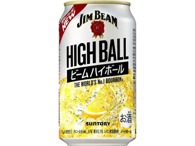 サントリー ジムビーム　ハイボール　３５０ｍｌ缶