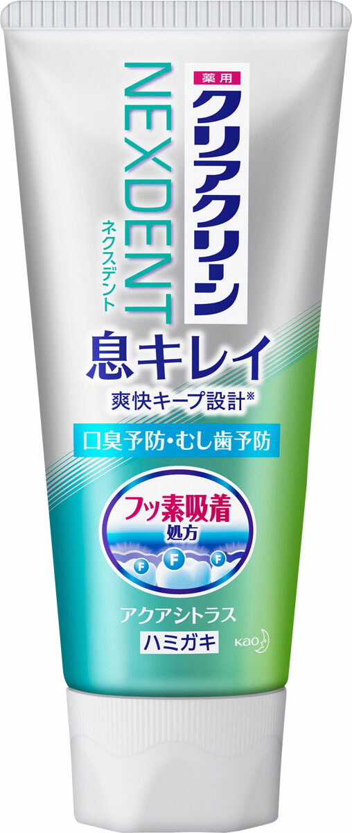 クリアクリーンNEXDENT 息キレイ アクアシトラス 110g