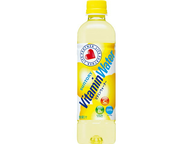 サントリー ビタミンウォーター５００ｍｌペット手売用