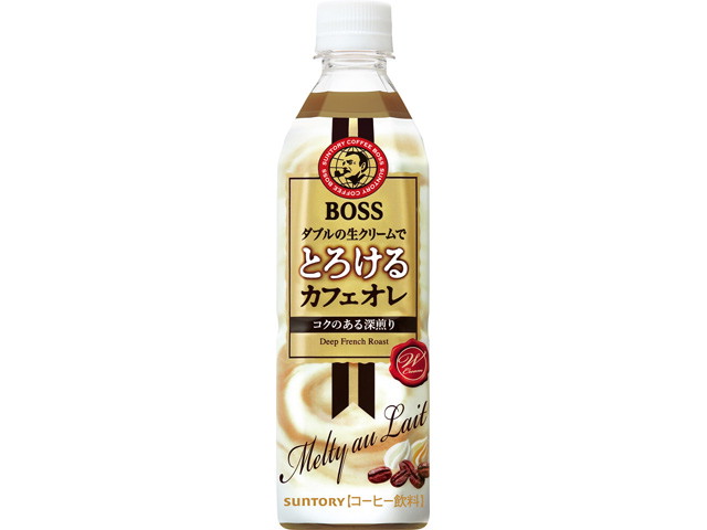 サントリー ボス　とろけるカフェオレ　５００ｍｌペット