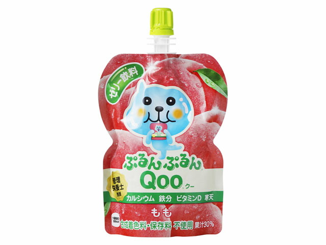 ミニッツメイド クー ぷるんぷるんクー ピーチ味 125G パウチ