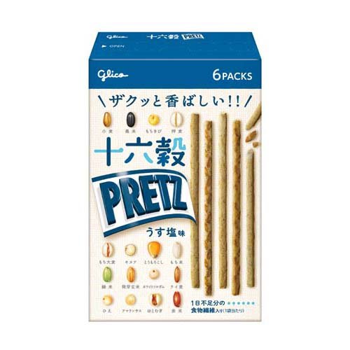 十六穀プリッツ うす塩味(60g)