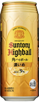 サントリー 角ハイボール＜濃いめ＞５００ｍｌ缶（ＣＶＳ限定）