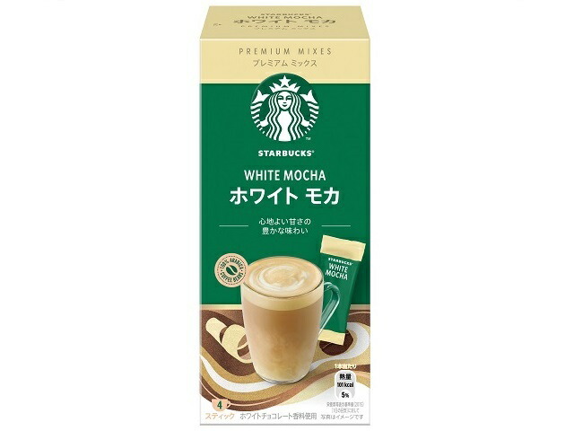 ネスレ日本 スターバックスプレミアムミックスホワイト　モ４Ｐ