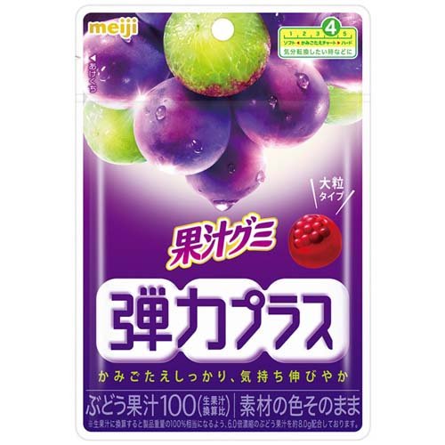 果汁グミ 弾力プラス ぶどう(48g)