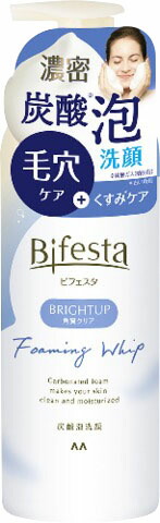 ビフェスタ 泡洗顔 ブライトアップ 180g