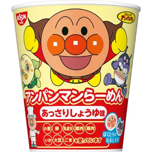 アンパンマンらーめん しょうゆ味(1コ入)の商品画像