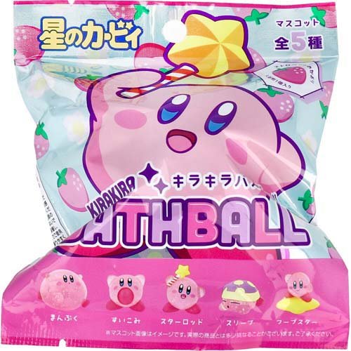 エスケイジャパン 星のカービィキラキラバスボール(75g)