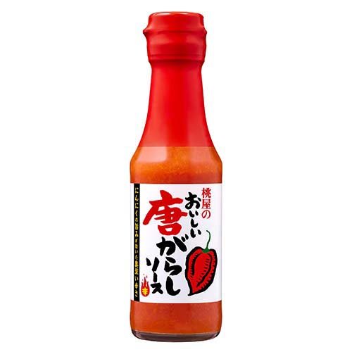 桃屋 おいしい唐がらしソース(150g)