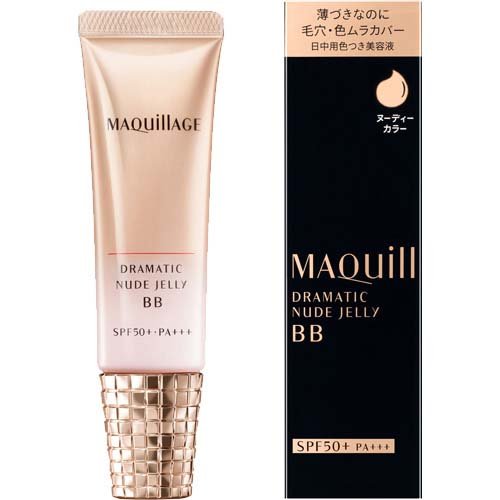 マキアージュ ドラマティック ヌードジェリー BB 色ムラカバー  つや(30g)
