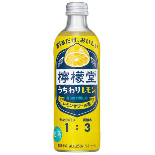 檸檬堂 うちわりレモン 300ml瓶