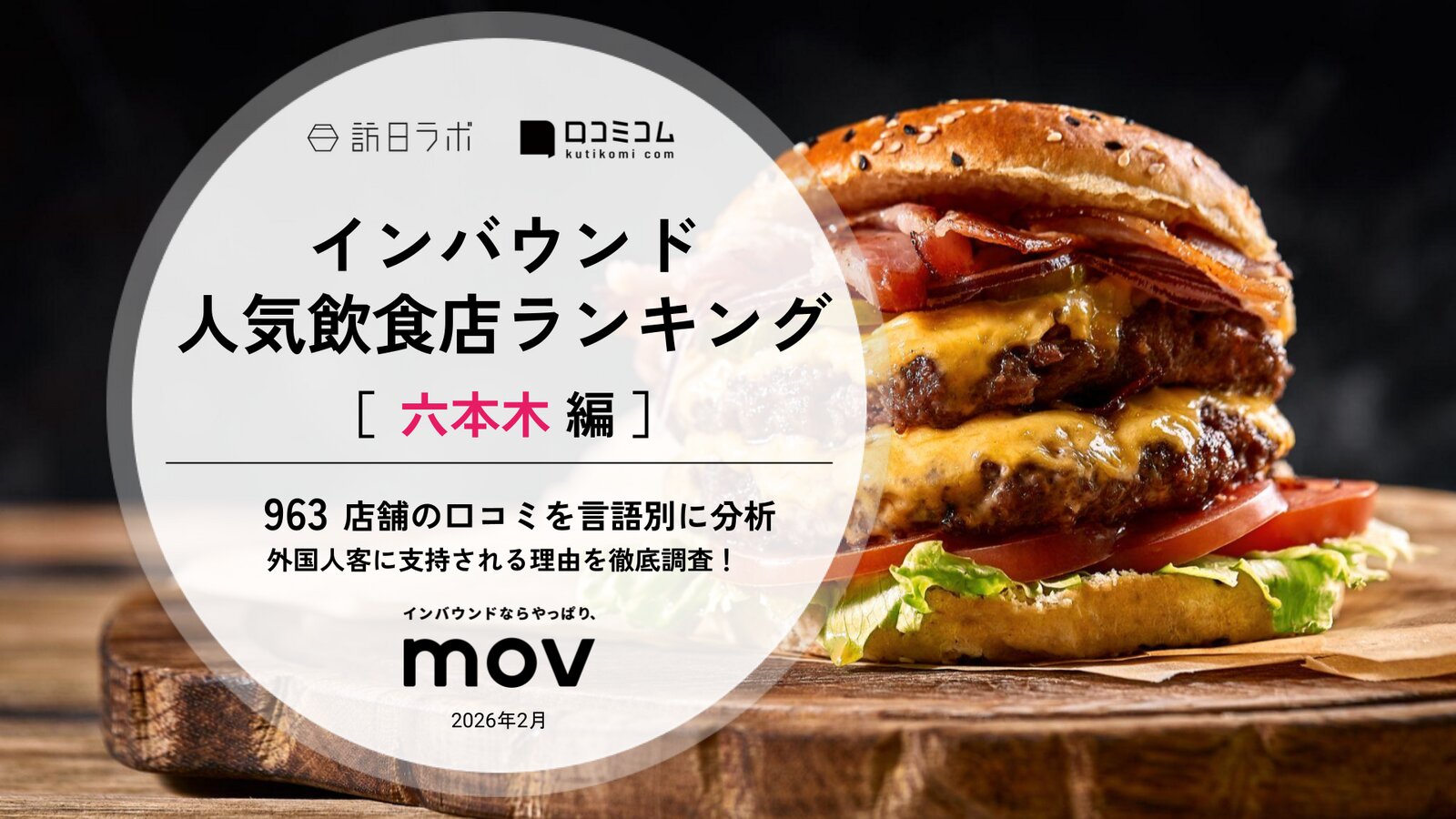 【2026年最新】 インバウンド人気飲食店ランキング［六本木編］ 1,000スポットから選ばれたNo.1は？