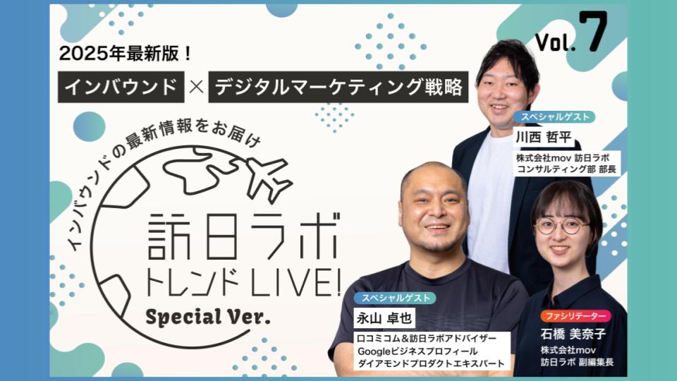 【2025年最新】インバウンド×デジタルマーケティング戦略